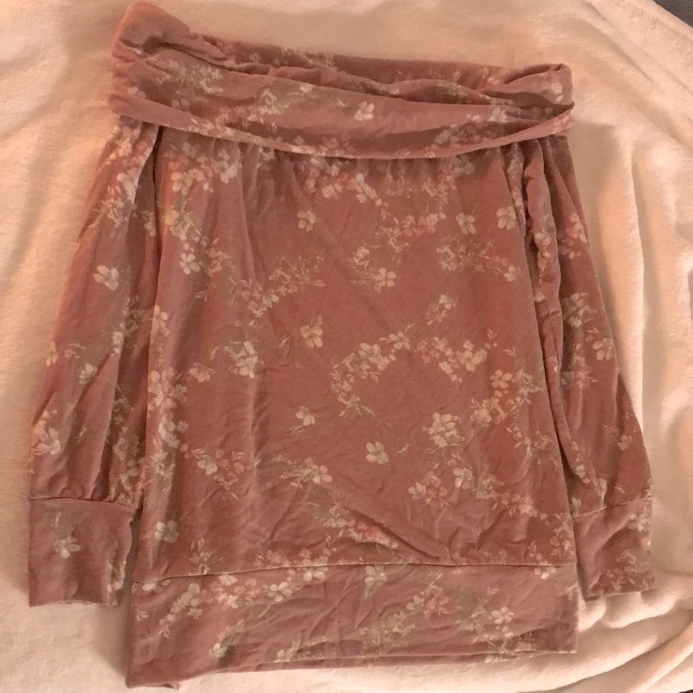 Lauren Conrad off the shoulder, 3/4 sleeve blouse